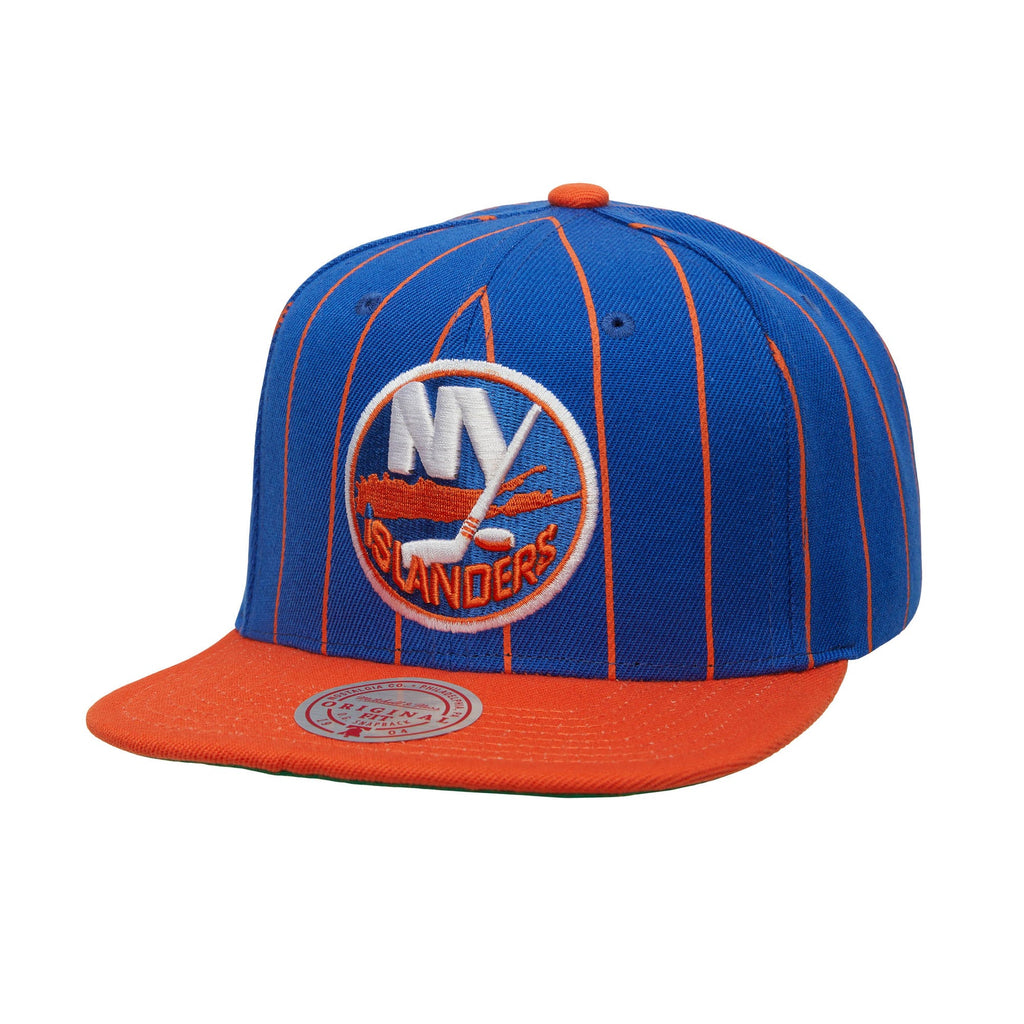 Mens Mitchell & Ness NHL TEAM PIN SNAPBACK ISLANDERS