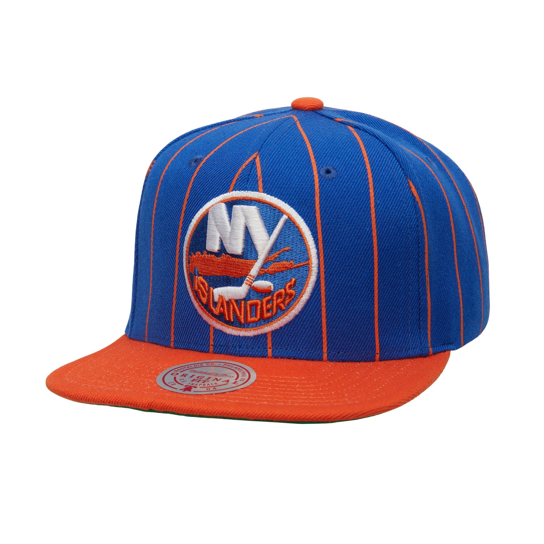 Mens Mitchell & Ness NHL TEAM PIN SNAPBACK ISLANDERS
