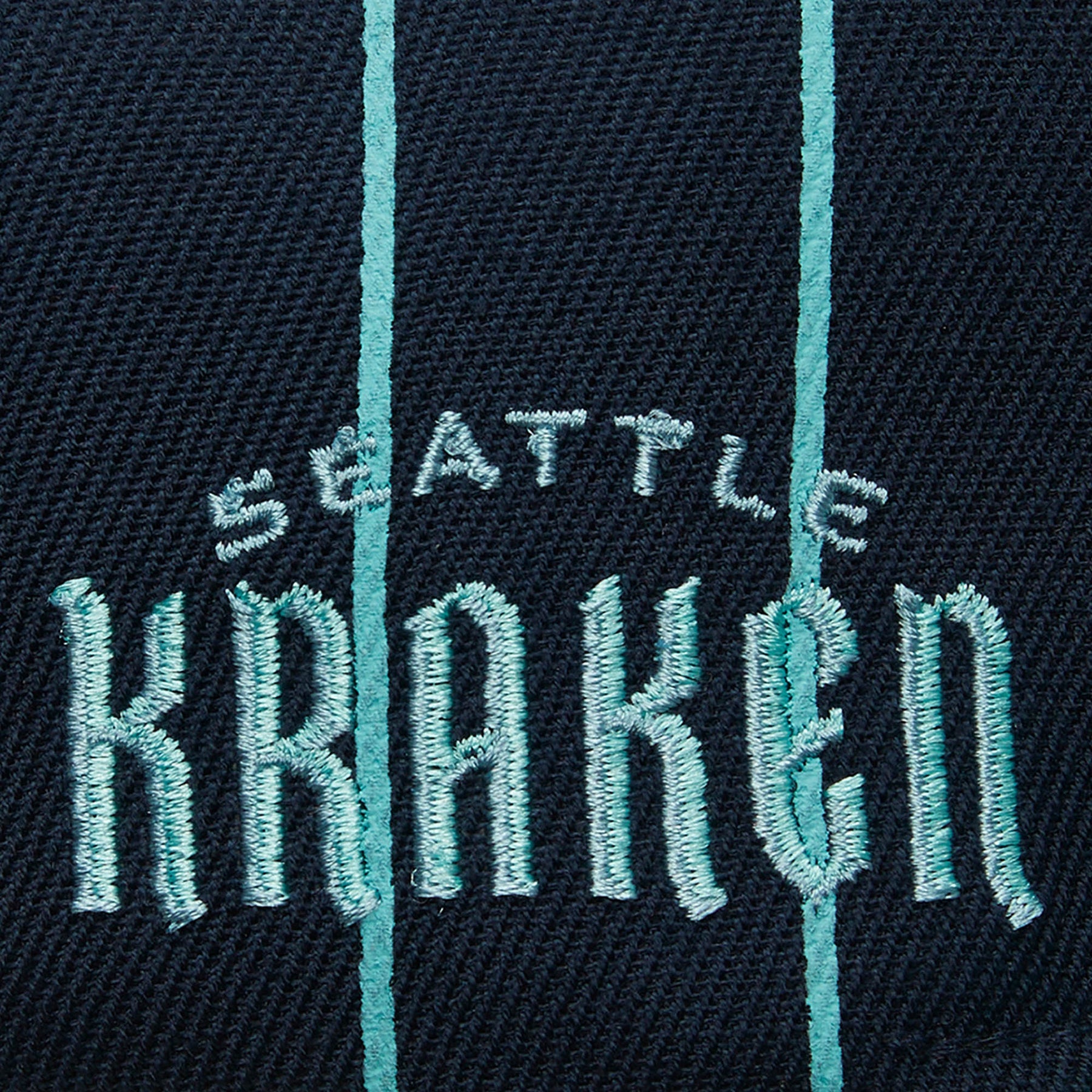 Mens Mitchell & Ness NHL TEAM PIN SNAPBACK KRAKEN
