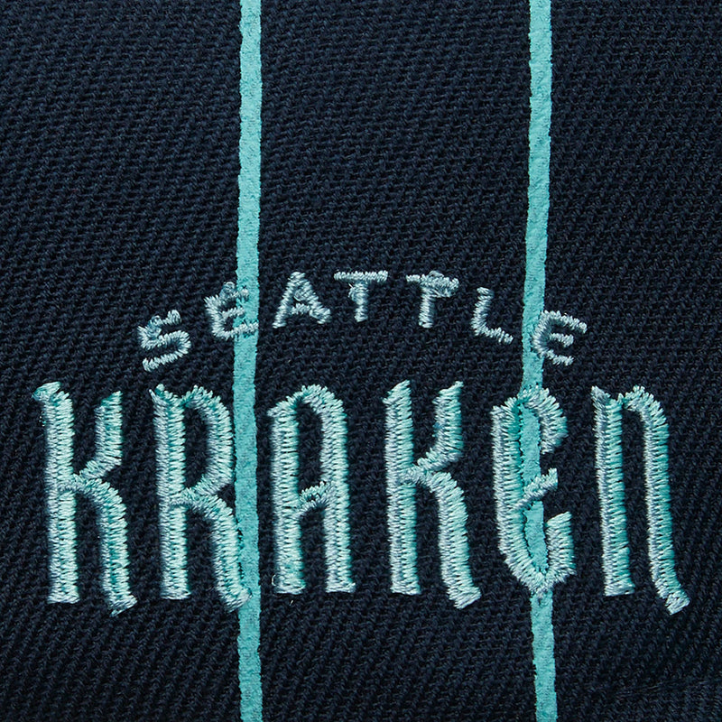 Mens Mitchell & Ness NHL TEAM PIN SNAPBACK KRAKEN