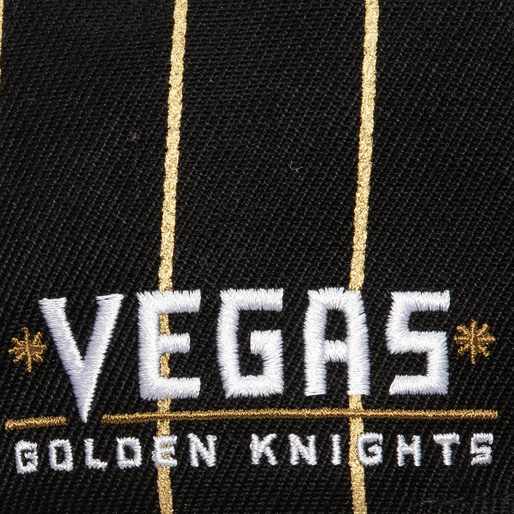 Mens Mitchell & Ness NHL TEAM PIN SNAPBACK KNIGHTS