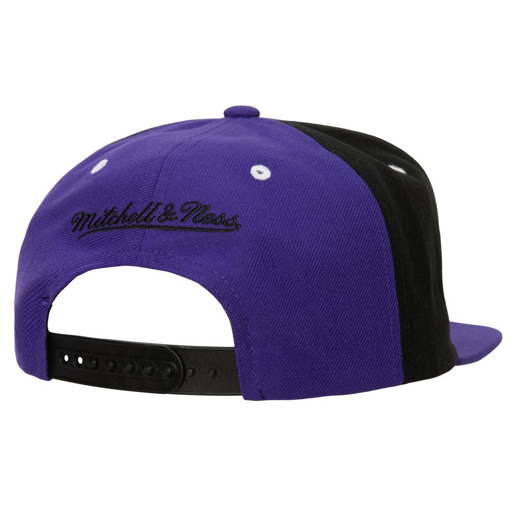 MENS MITCHELL & NESS NBA BILLBOARD 2 SNAPBACK LAKERS - WHITE-PURPLE