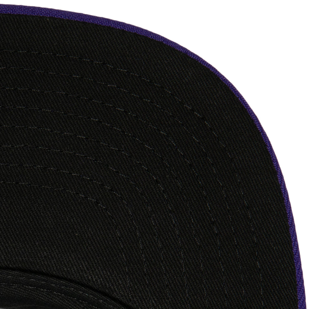 MENS MITCHELL & NESS NBA BILLBOARD 2 SNAPBACK LAKERS - WHITE-PURPLE