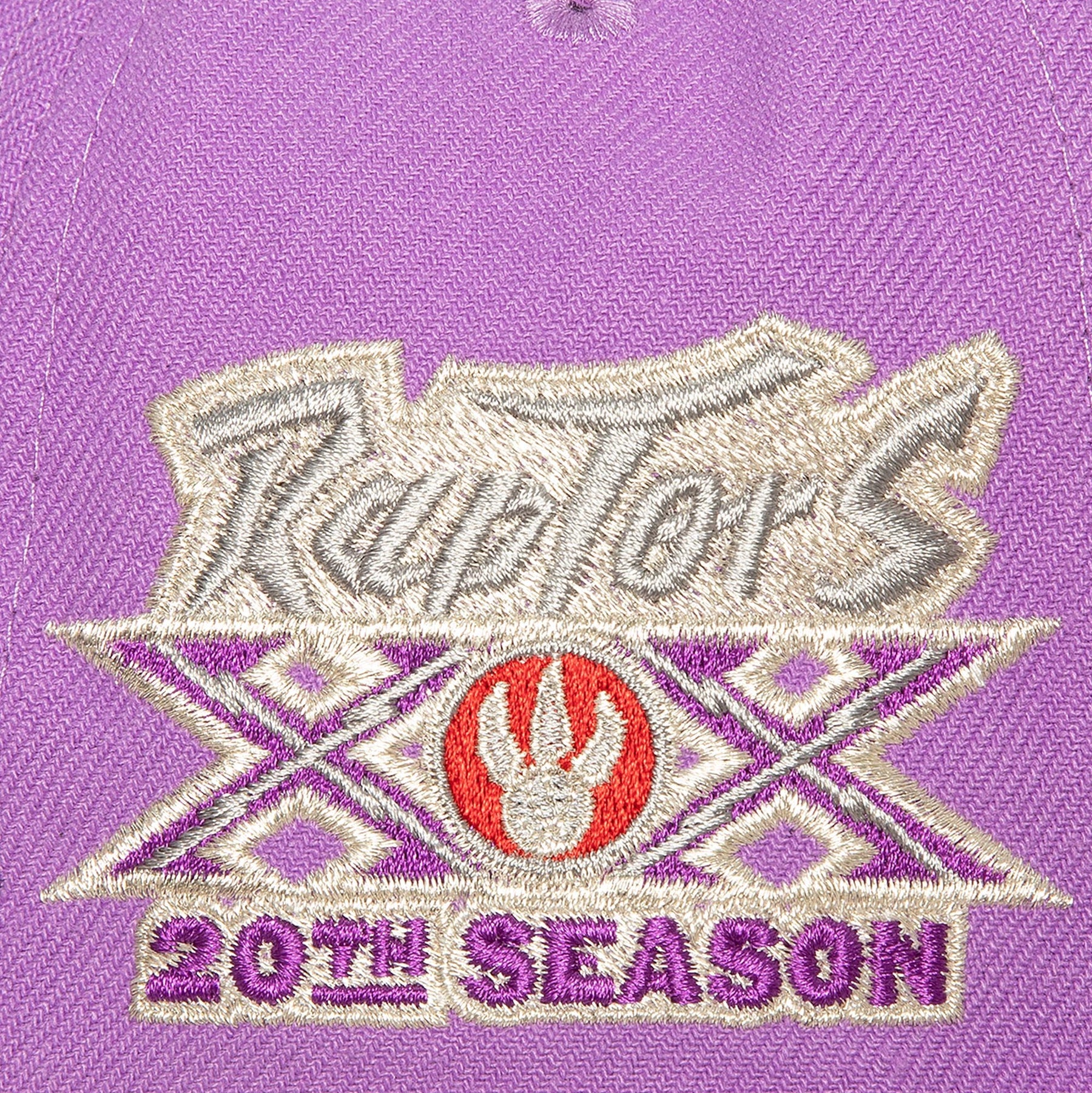 MENS MITCHELL & NESS NBA WATCH ME SHINE SNAPBACK HWC RAPTORS - PURPLE