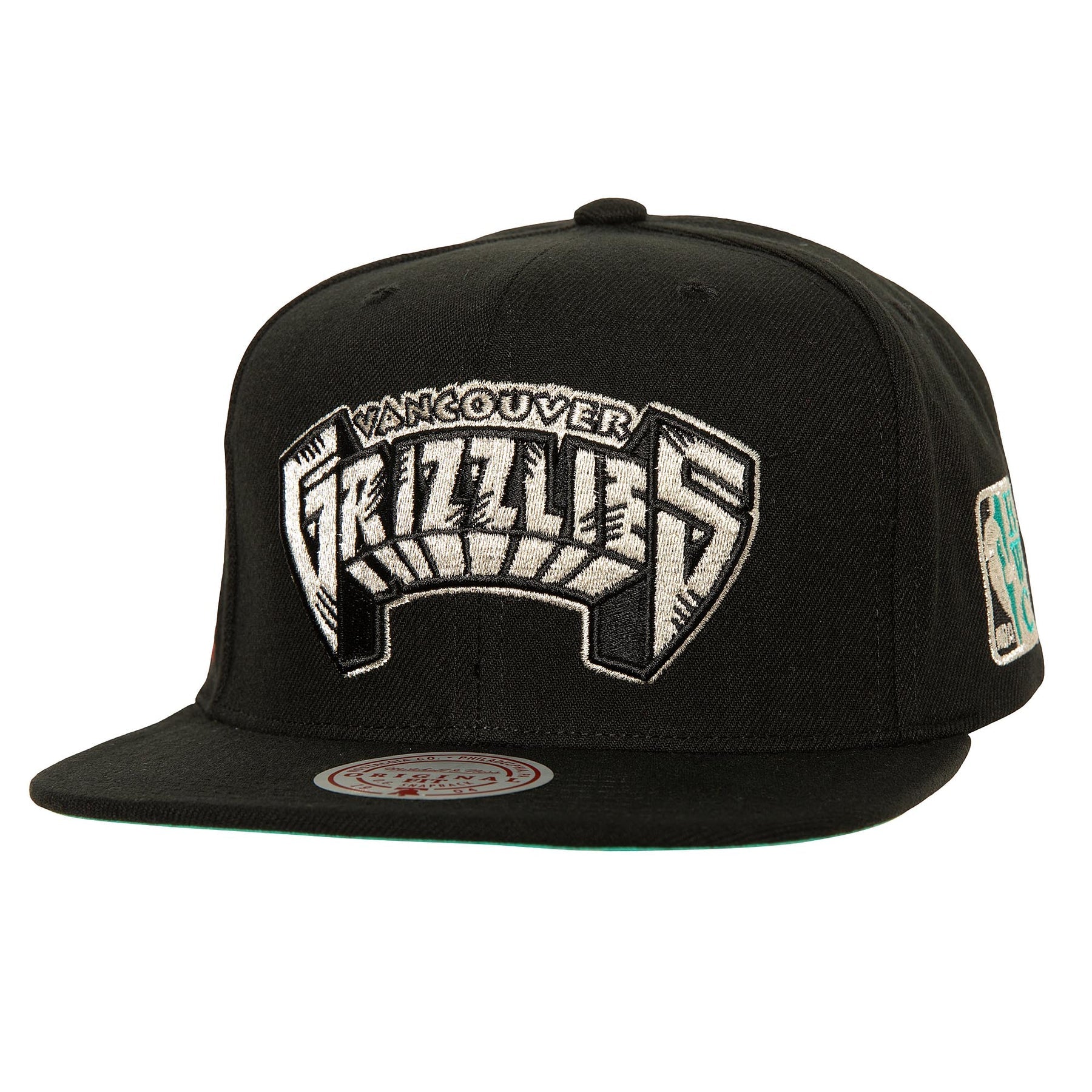 MENS MITCHELL & NESS NBA WATCH ME SHINE SNAPBACK HWC GRIZZLIES - BLACK