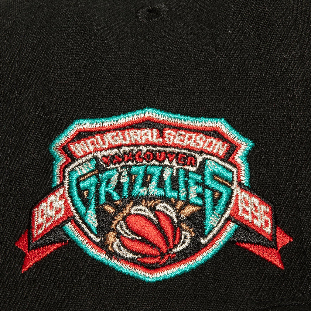 MENS MITCHELL & NESS NBA WATCH ME SHINE SNAPBACK HWC GRIZZLIES - BLACK