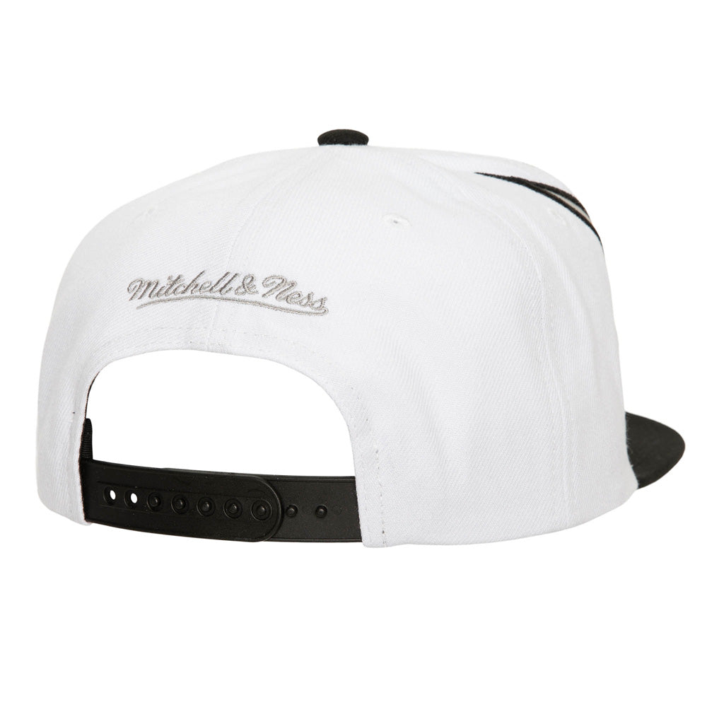 MENS MITCHELL & NESS MLB WAVERUNNER SNAPBACK WHITE SOX - WHITE