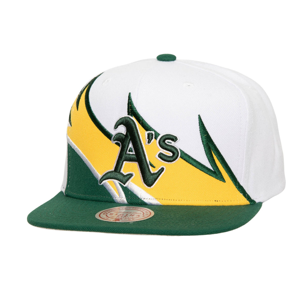 MENS MITCHELL & NESS MLB WAVERUNNER SNAPBACK ATHLETICS