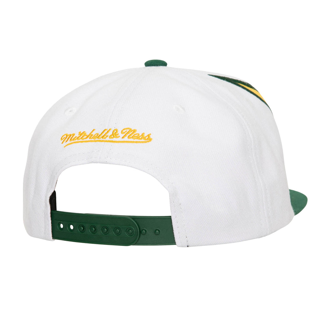 MENS MITCHELL & NESS MLB WAVERUNNER SNAPBACK ATHLETICS