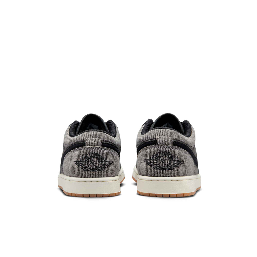 [HJ4360-001] Mens Air Jordan RETRO 1 LOW SE 'BLACK DENIM'