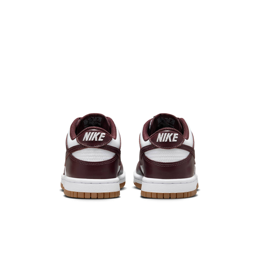 [HJ9282-100] GRADE SCHOOL NIKE DUNK LOW 'BURGUNDY CRUSH GUM (GS)'