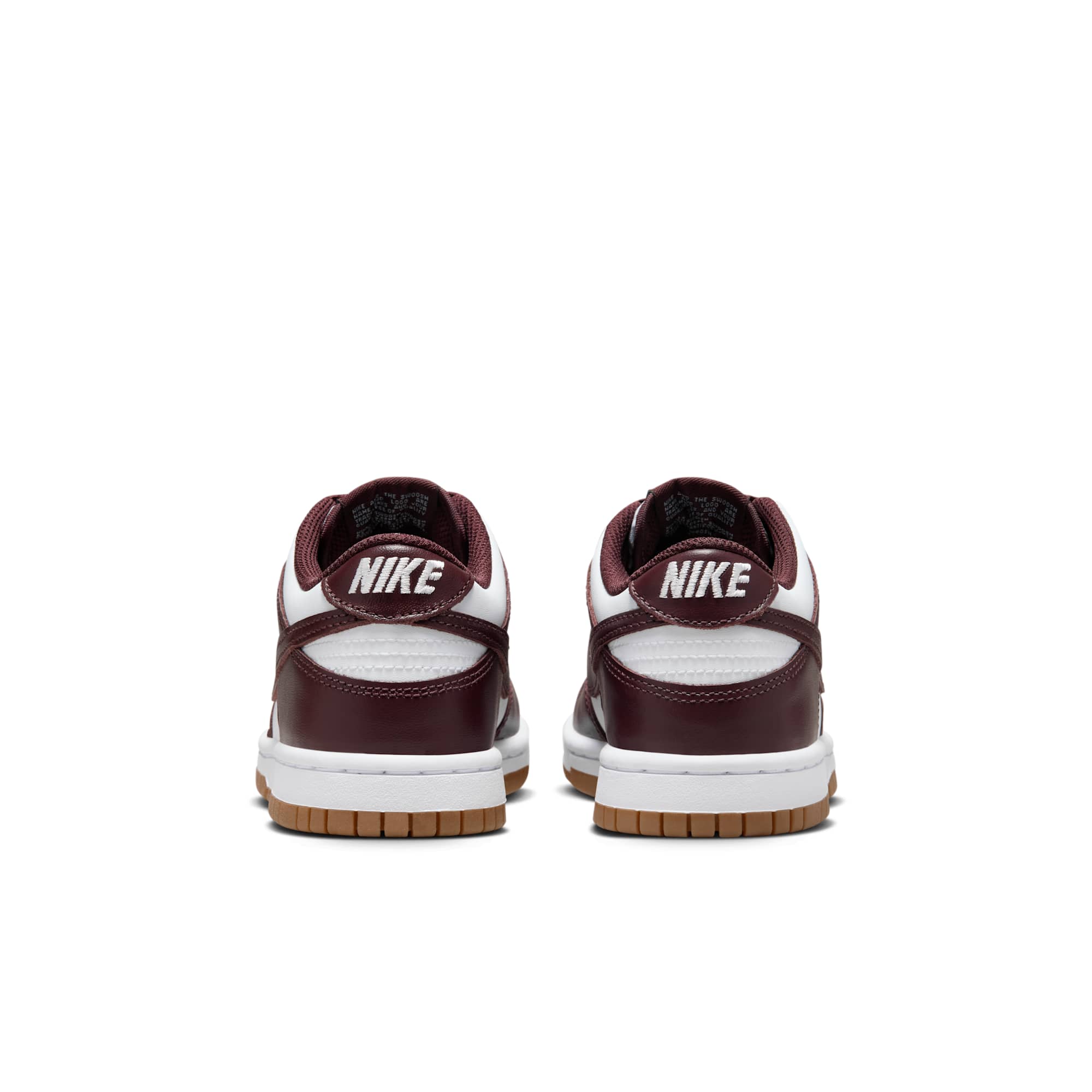 [HJ9282-100] GRADE SCHOOL NIKE DUNK LOW 'BURGUNDY CRUSH GUM (GS)'