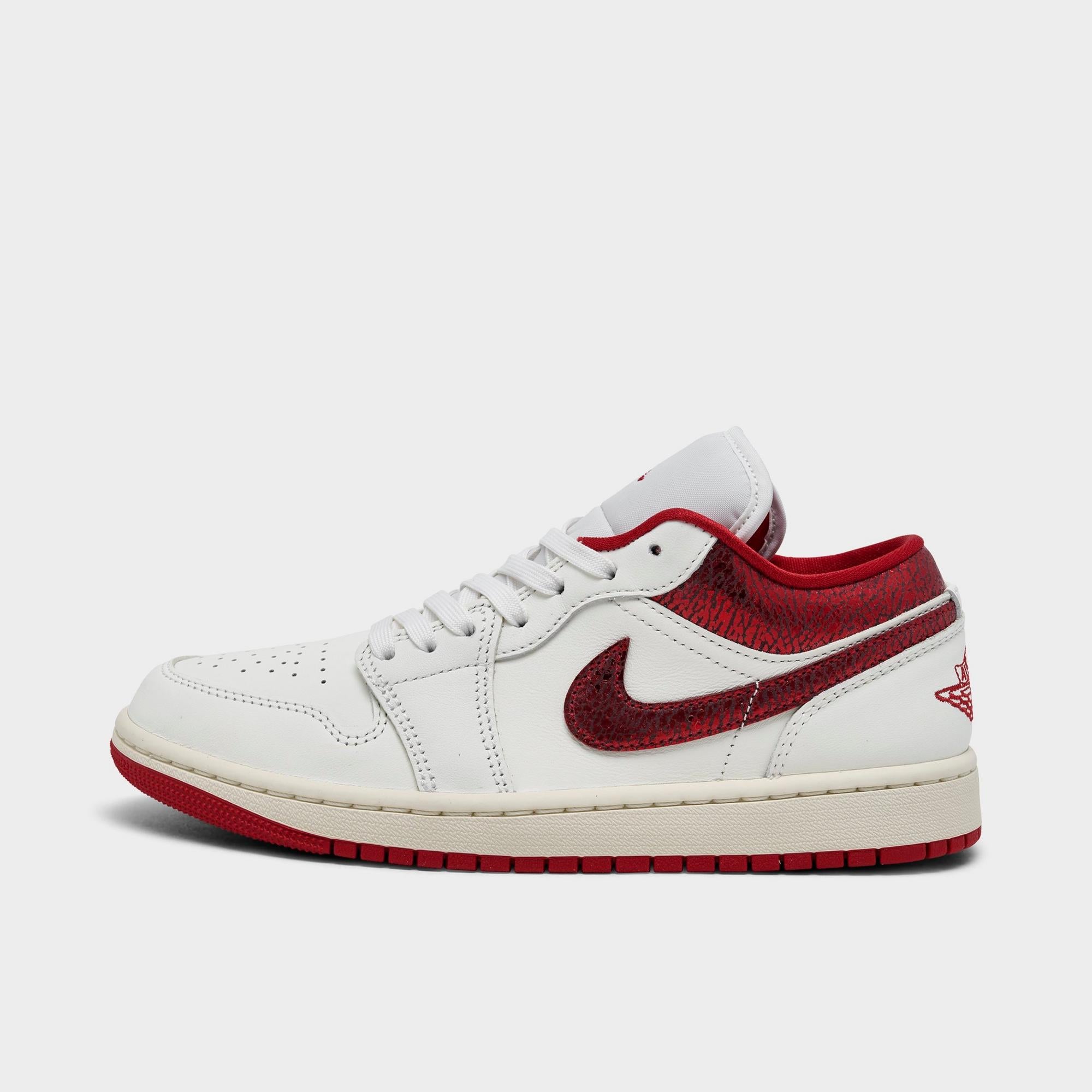 [HJ9338-106] WOMENS AIR JORDAN RETRO 1 LOW 'RUBY'