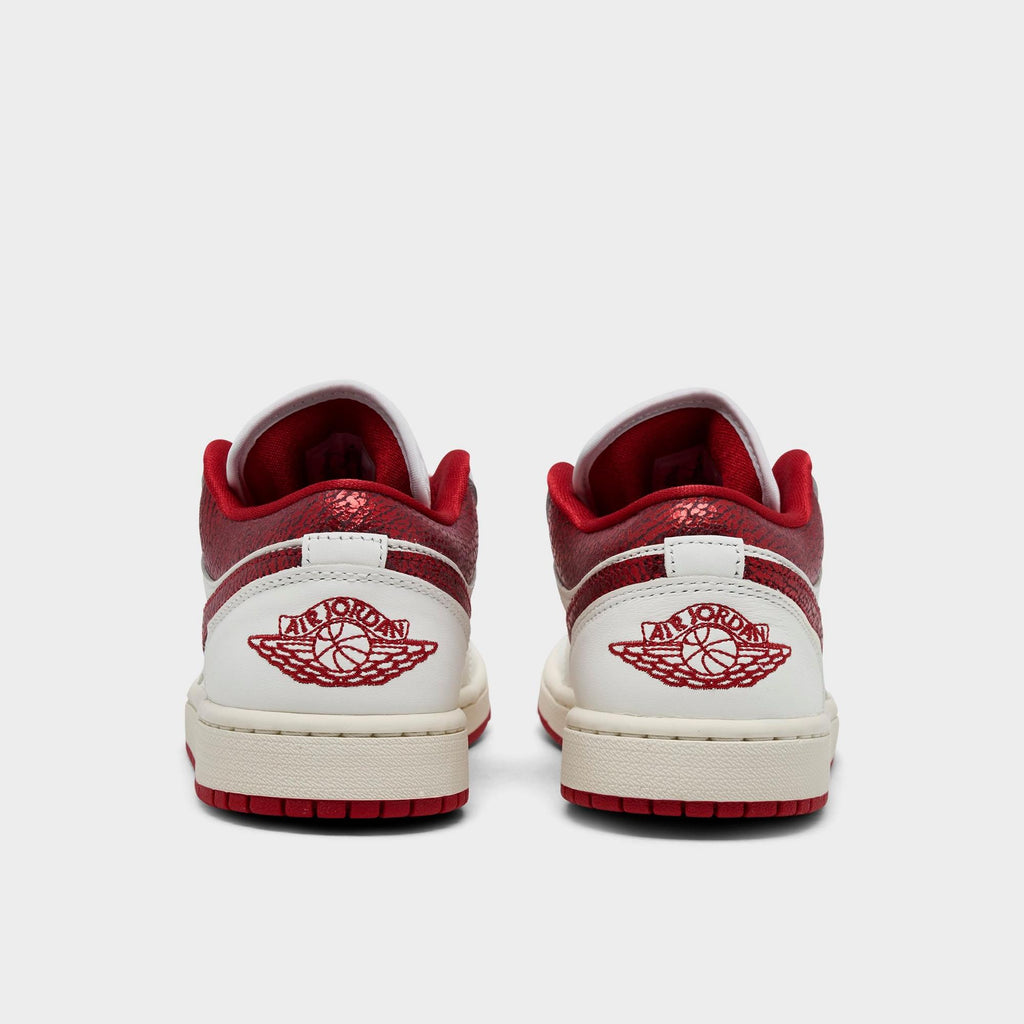 [HJ9338-106] WOMENS AIR JORDAN RETRO 1 LOW 'RUBY'