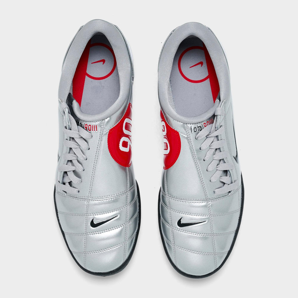 [HJ9351-002] MENS NIKE TOTAL 90 3 SP 'METALLIC SILVER BLACK'