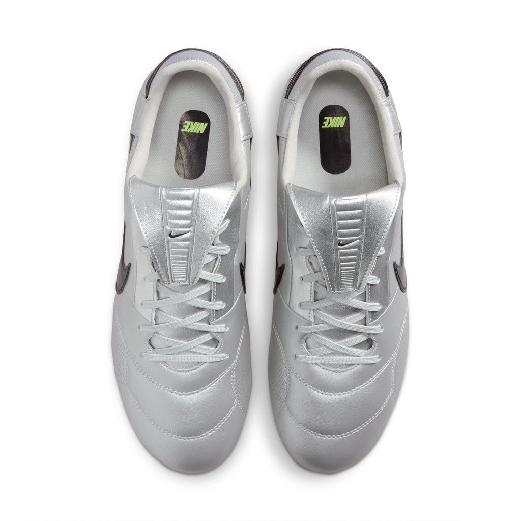 [HM0265-004] MENS NIKE THE PREMIER III U FG 'METALLIC SILVER VOLT'