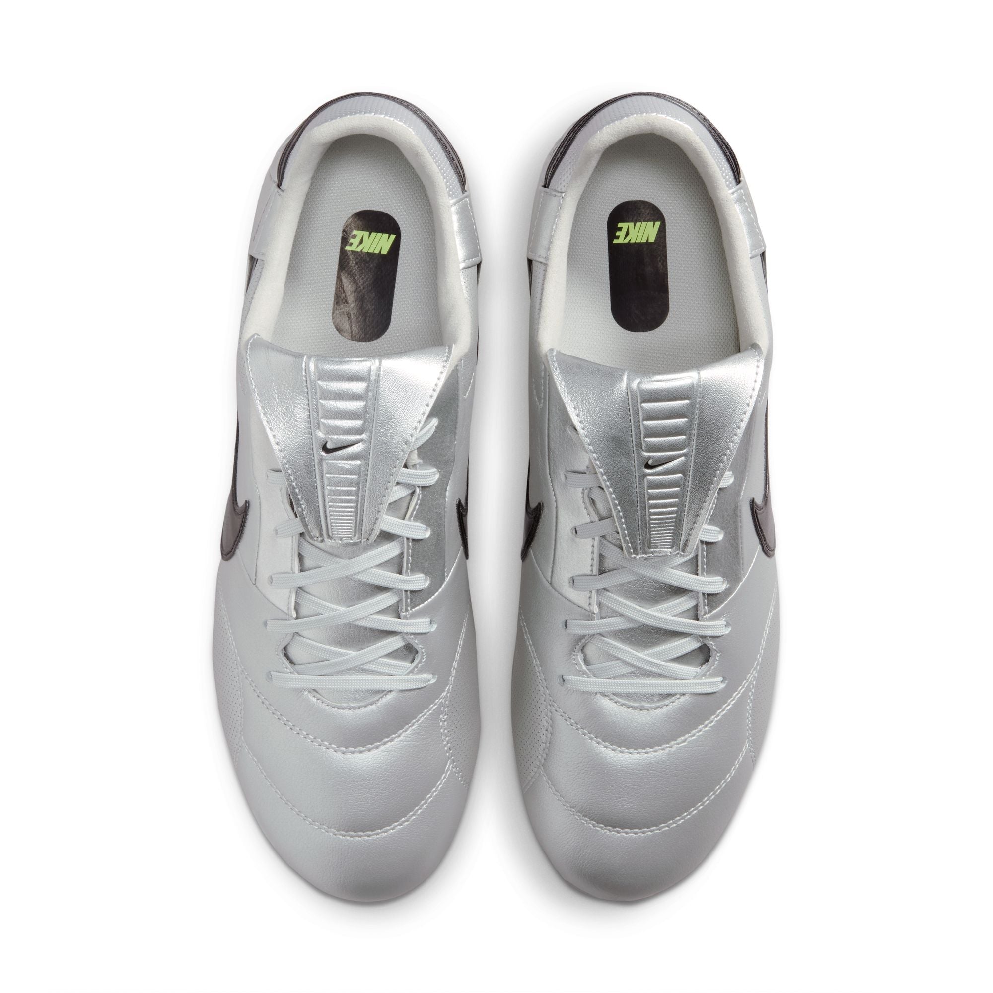 [HM0265-004] MENS NIKE THE PREMIER III U FG 'METALLIC SILVER VOLT'