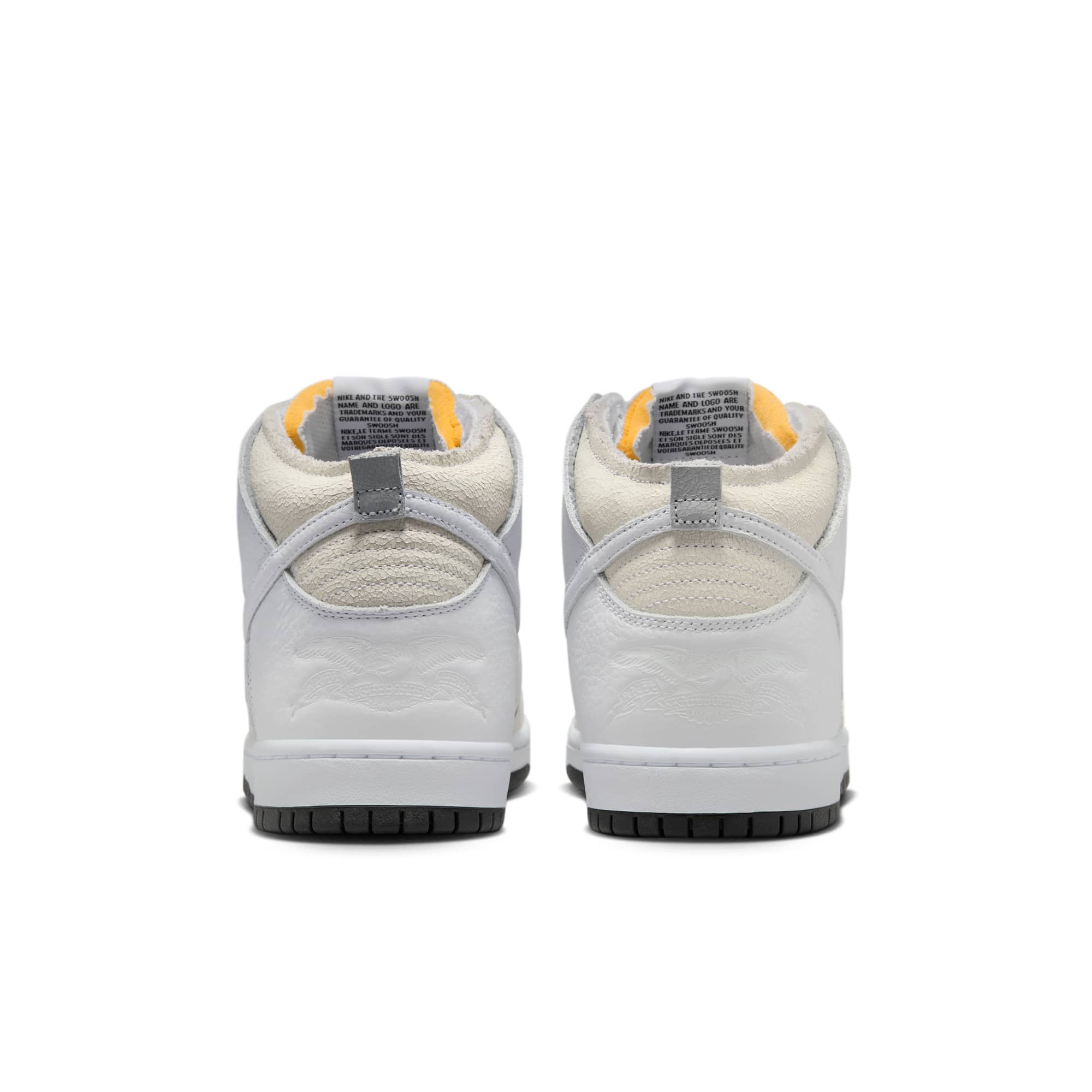 [HM5837-100] MENS NIKE DUNK HIGH ANTIHERO SKATEBOARDS 'WOLF GREY'