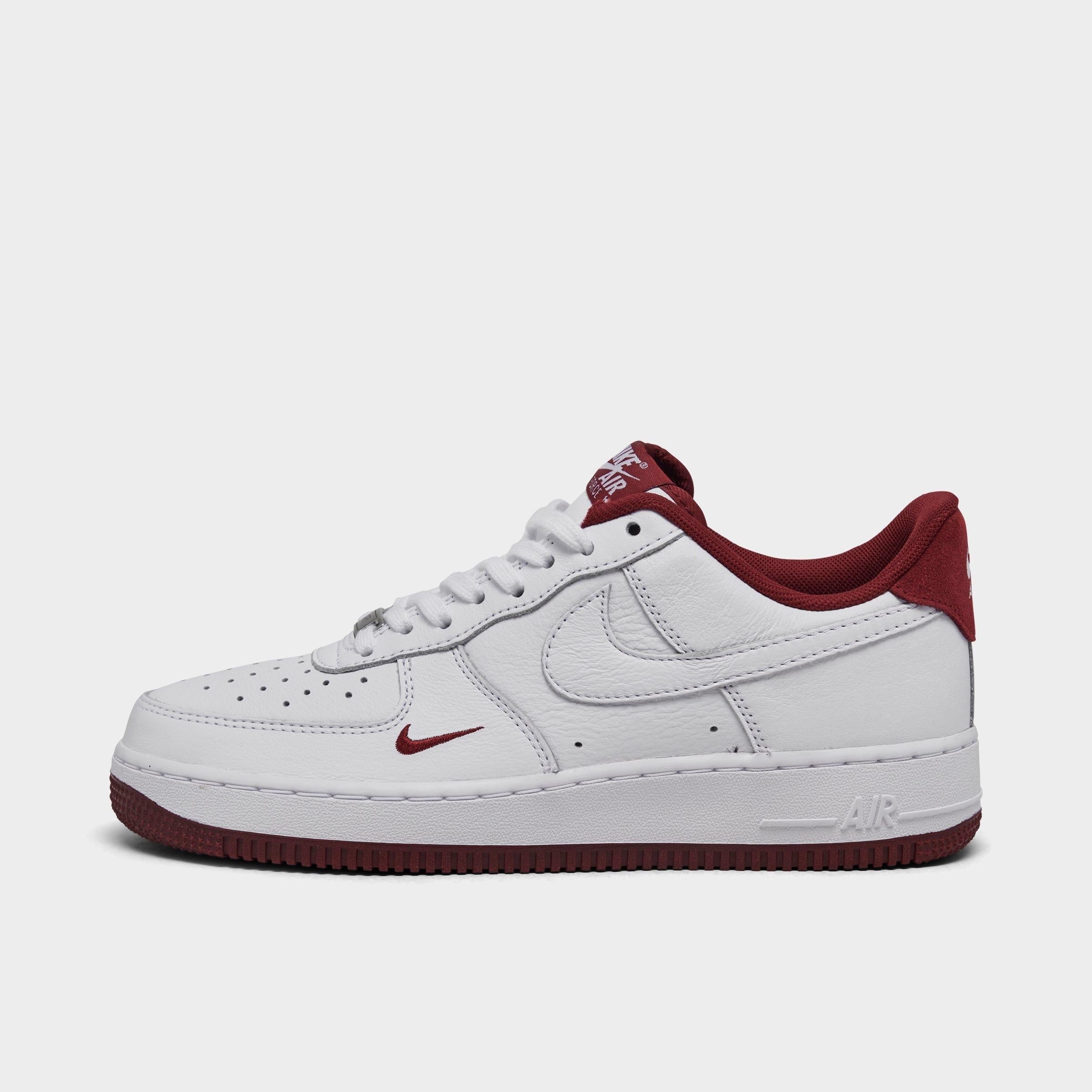 [HM9483-100] MENS NIKE AIR FORCE 1 '07 LV8 'WHITE TEAM RED'