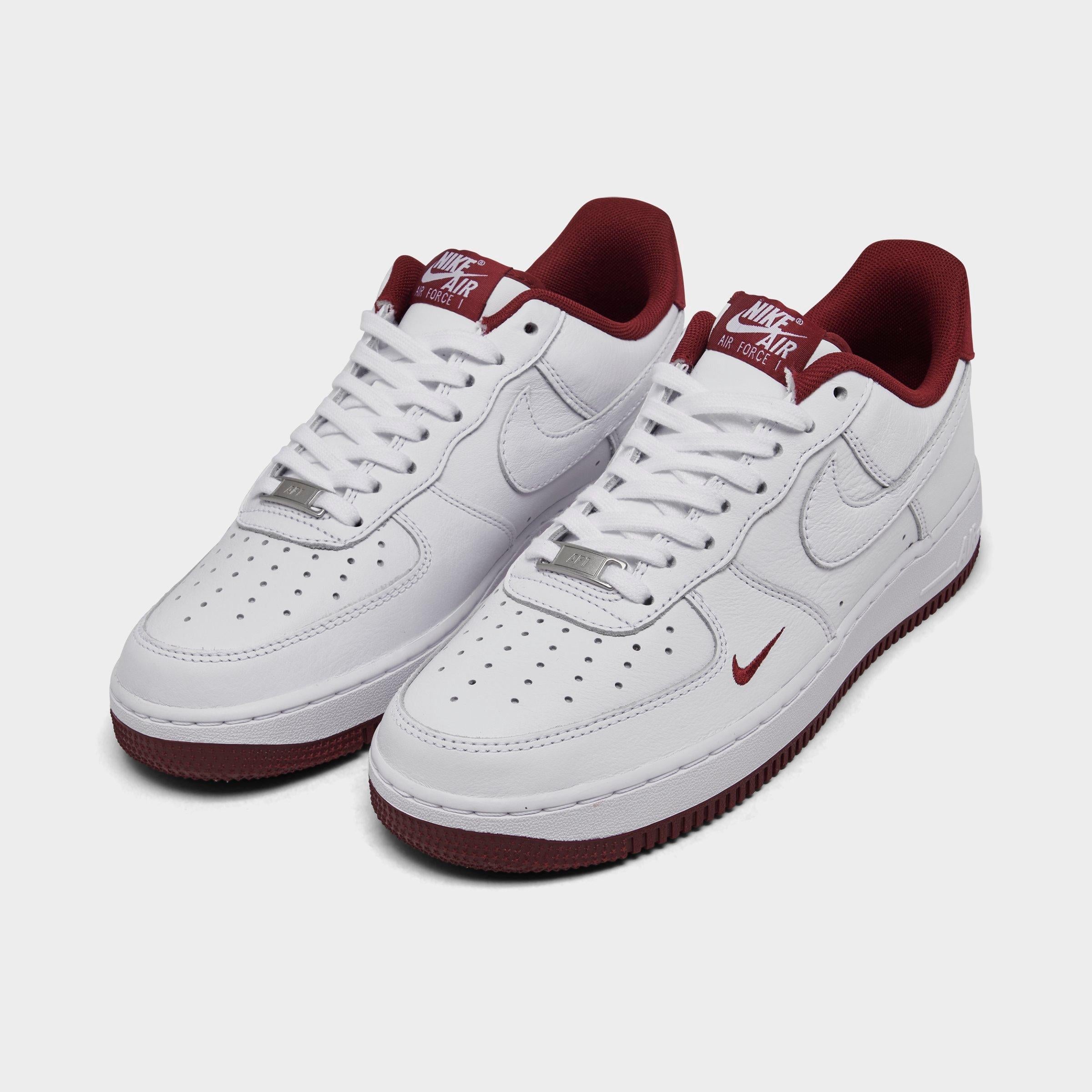 [HM9483-100] MENS NIKE AIR FORCE 1 '07 LV8 'WHITE TEAM RED'