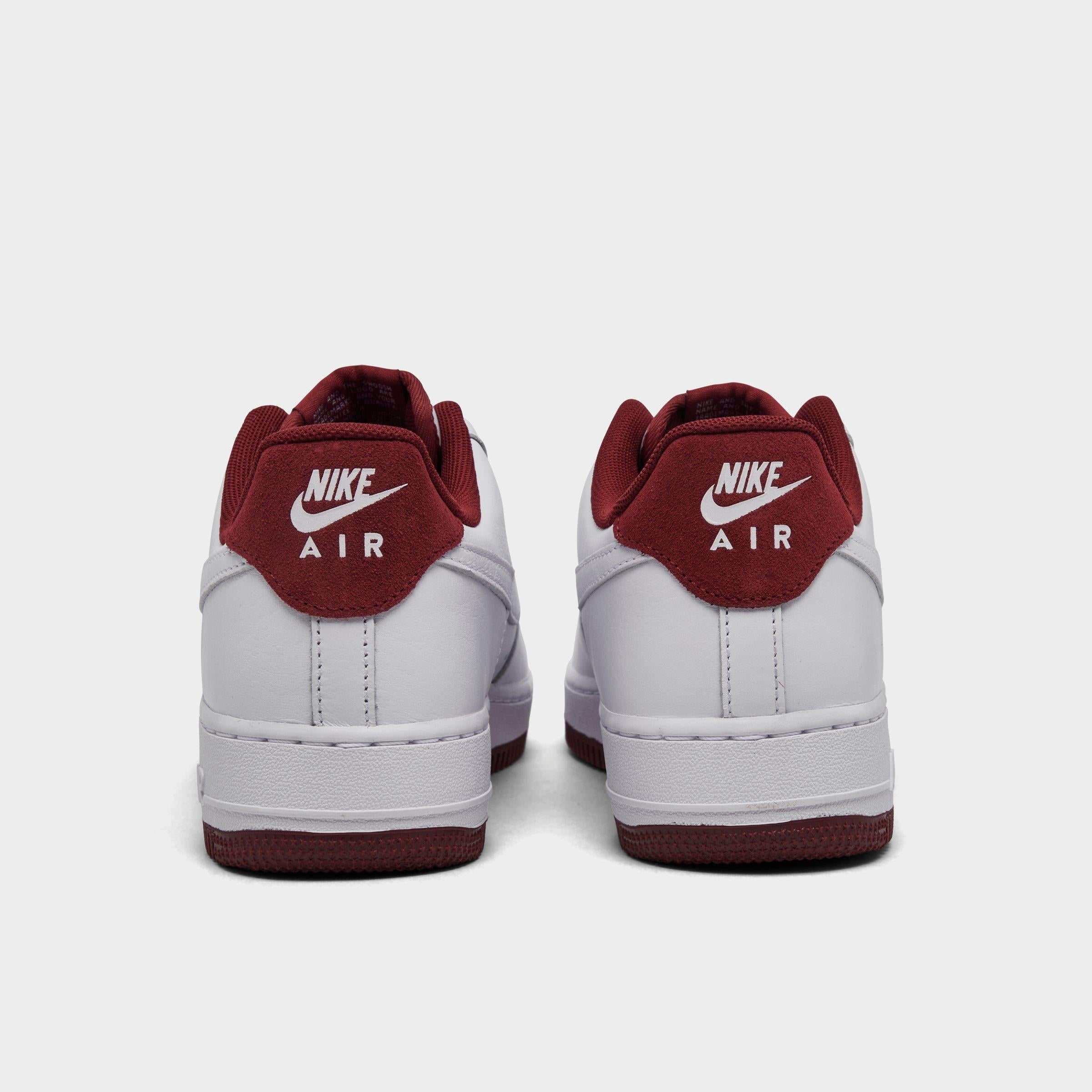 [HM9483-100] MENS NIKE AIR FORCE 1 '07 LV8 'WHITE TEAM RED'