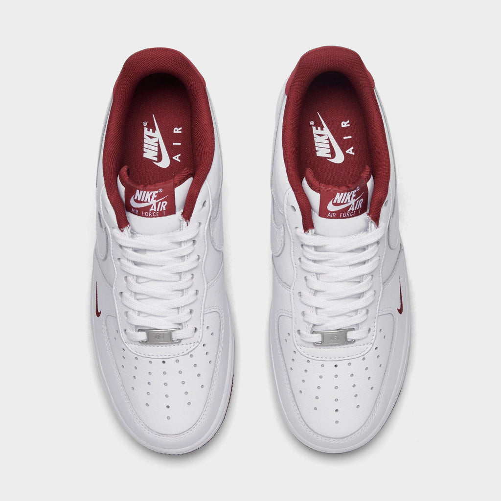 [HM9483-100] MENS NIKE AIR FORCE 1 '07 LV8 'WHITE TEAM RED'