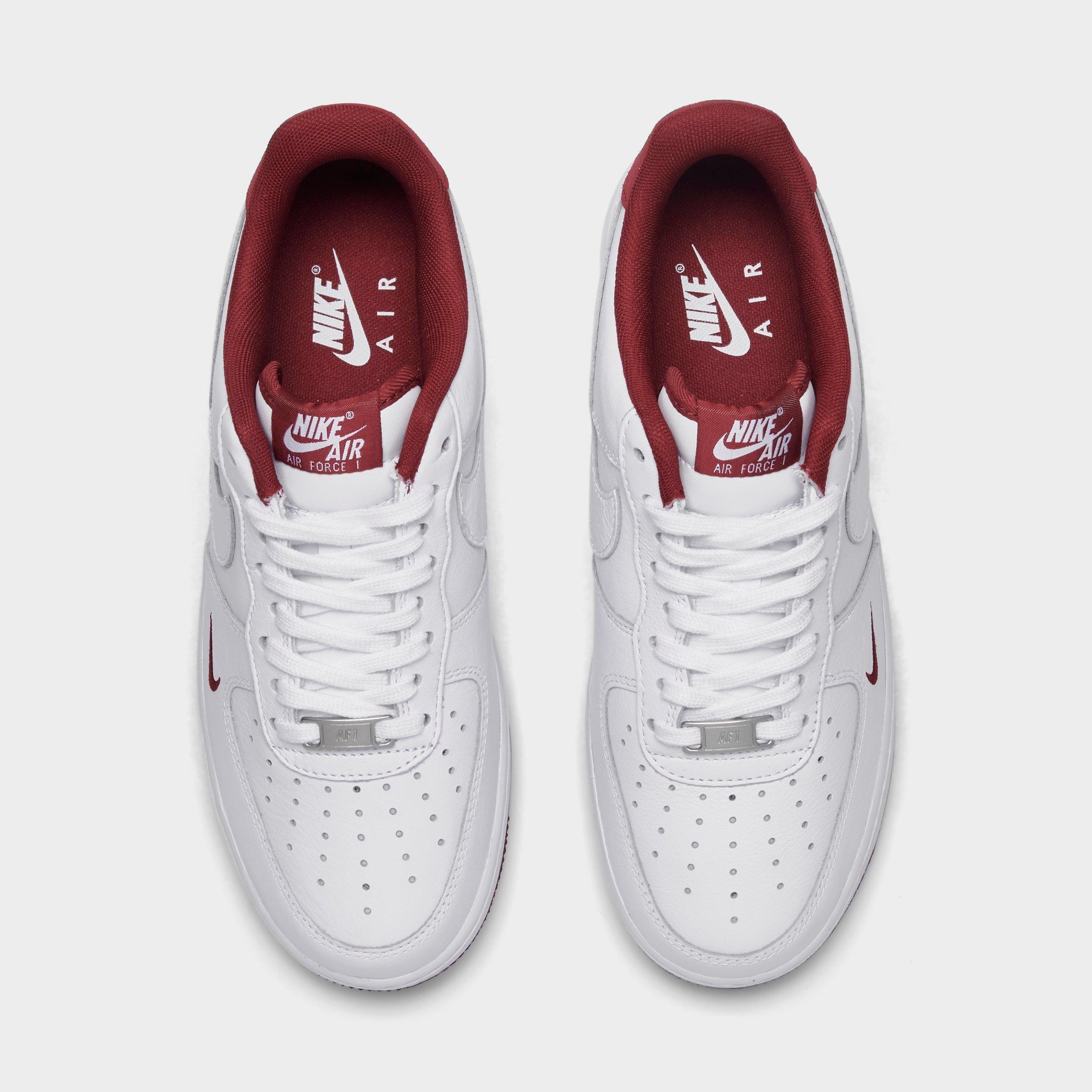 [HM9483-100] MENS NIKE AIR FORCE 1 '07 LV8 'WHITE TEAM RED'
