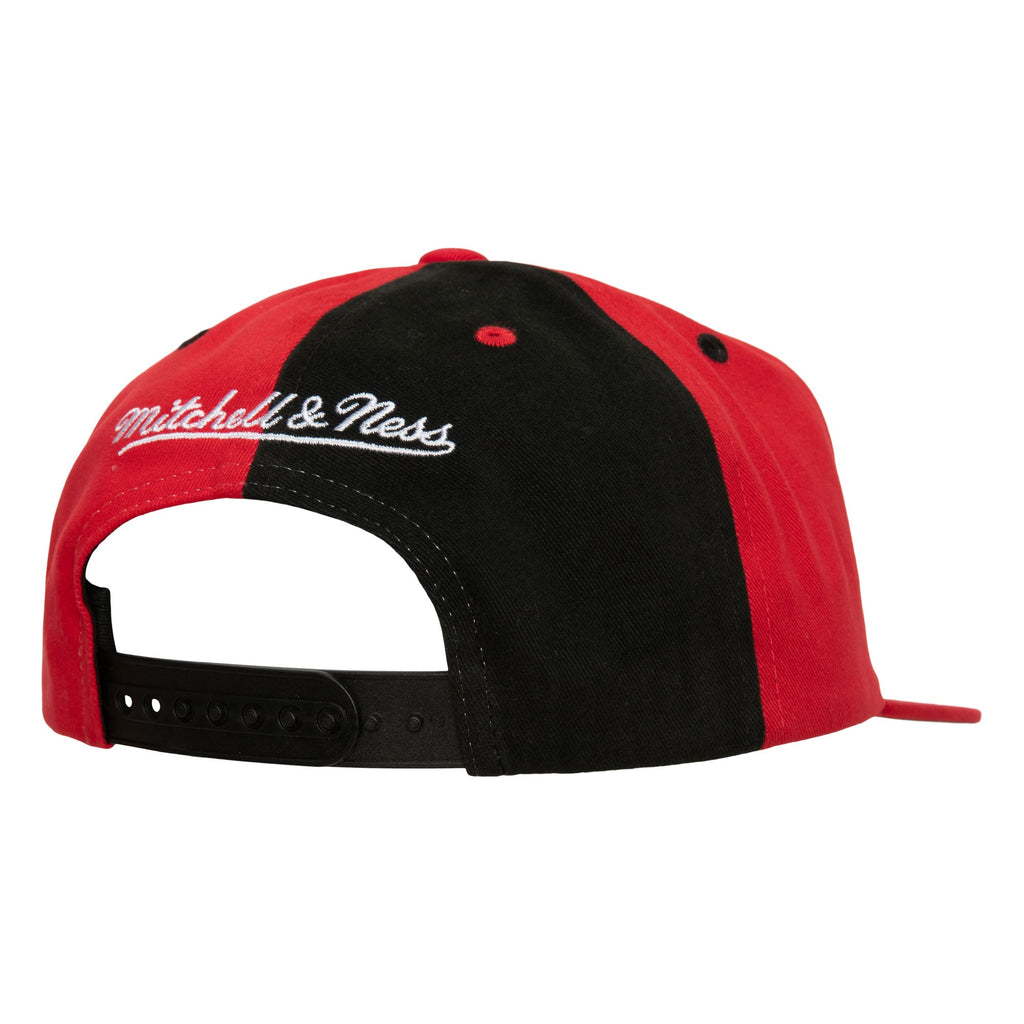 MENS MITCHELL & NESS NBA PINWHEEL OF FORTUNE DEADSTOCK BULLS - RED-BLACK