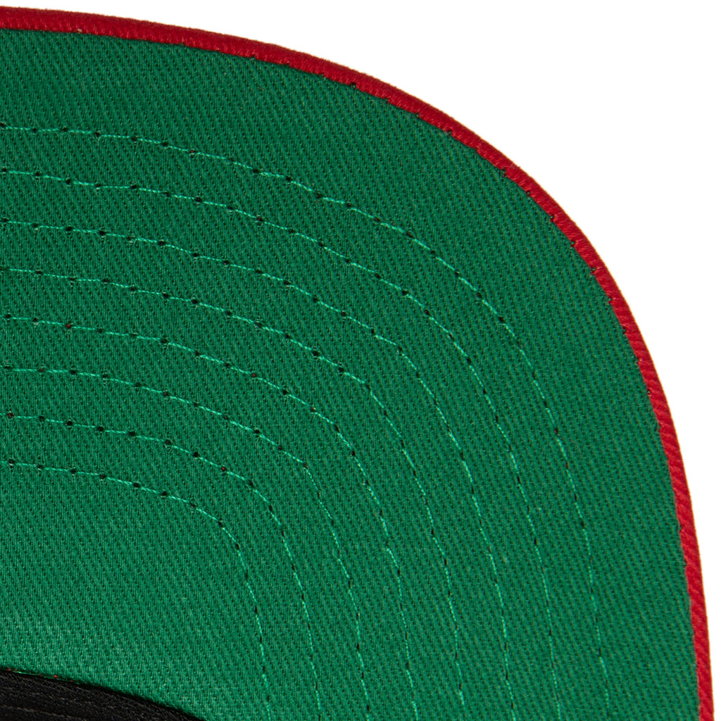MENS MITCHELL & NESS NBA PINWHEEL OF FORTUNE DEADSTOCK BULLS - RED-BLACK