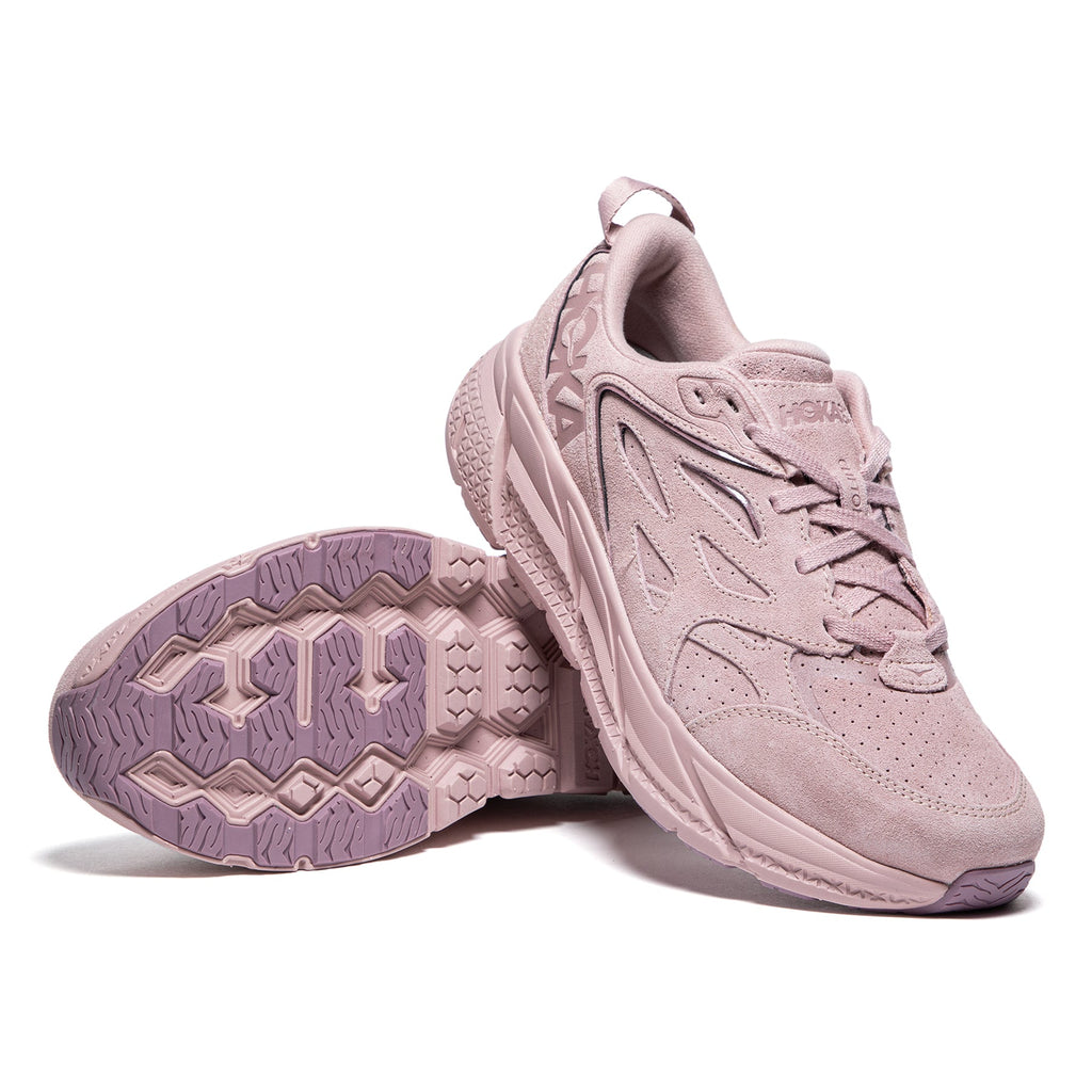 [1122571-PMV] Mens Hoka One One CLIFTON L SUEDE 'PALE MAUVE'