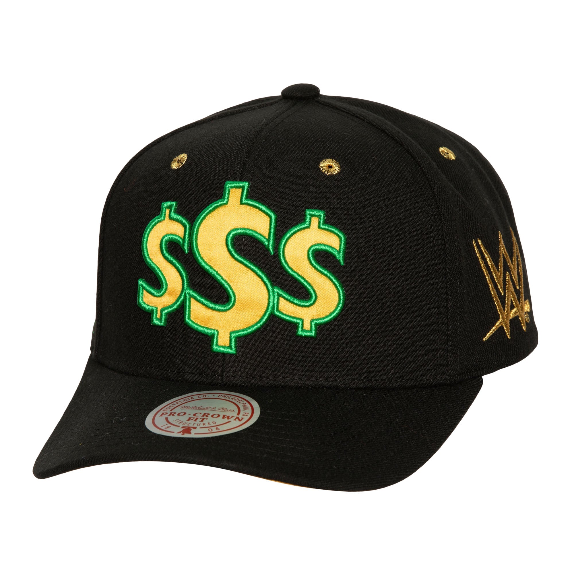 Mens Mitchell & Ness WWE PRO SNAPBACK THE MILLION DOLLAR MAN