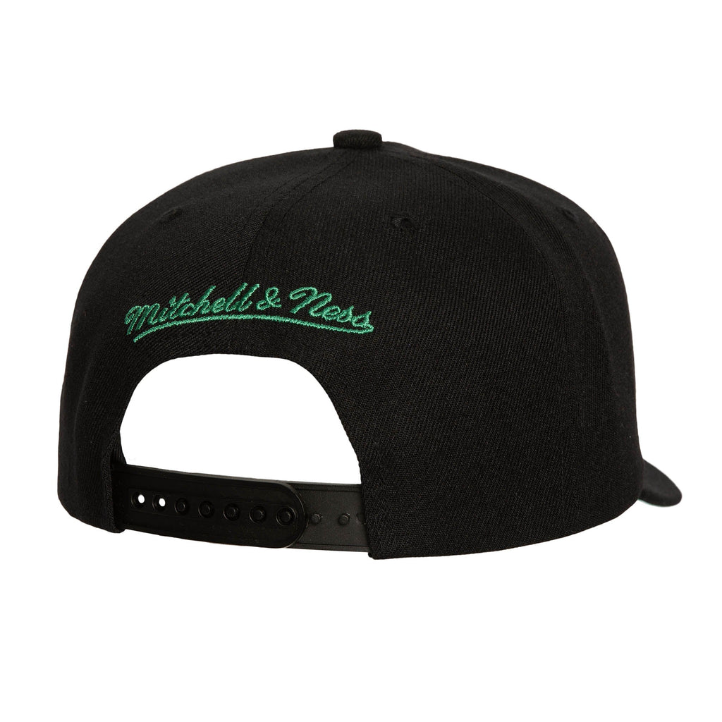 MENS MITCHELL & NESS NBA PANOREC PRO SNAPBACK CELTICS