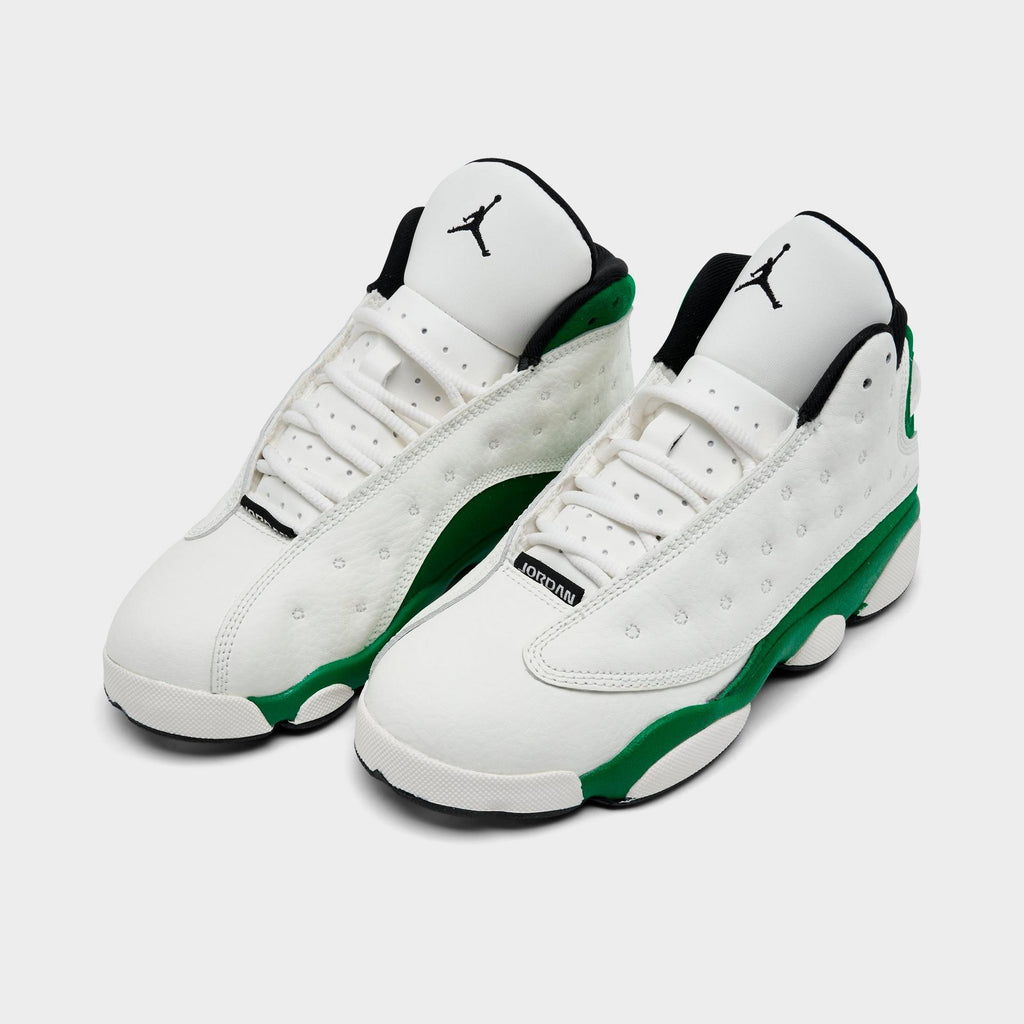 [HQ0779-103] PRESCHOOL AIR JORDAN RETRO 13 'SAIL PINE GREEN (PS)'