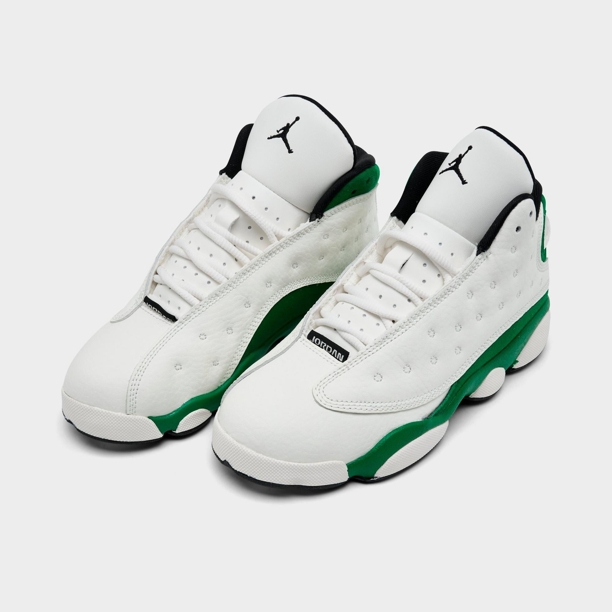 [HQ0779-103] PRESCHOOL AIR JORDAN RETRO 13 'SAIL PINE GREEN (PS)'