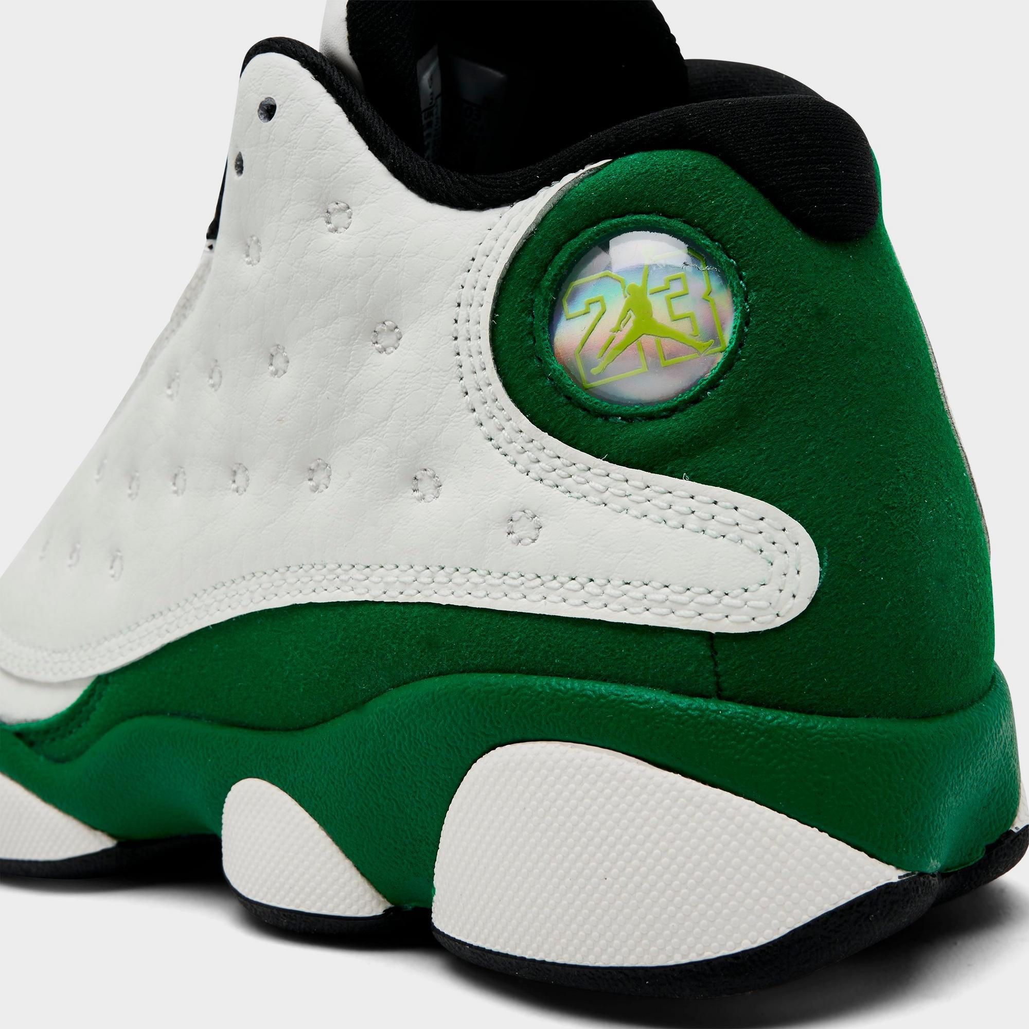 [HQ0779-103] PRESCHOOL AIR JORDAN RETRO 13 'SAIL PINE GREEN (PS)'