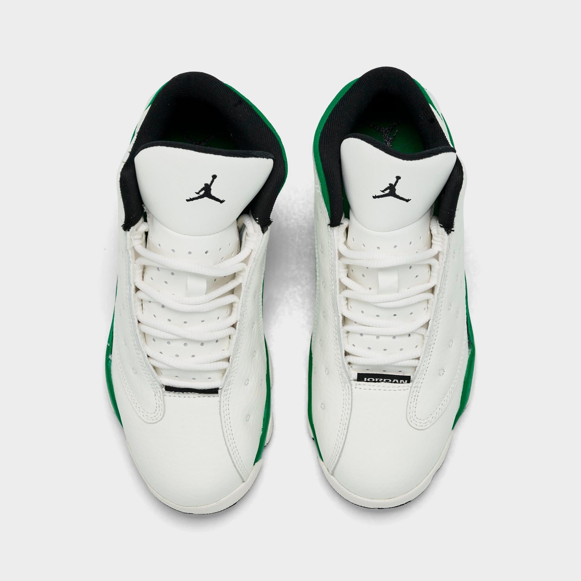 [HQ0779-103] PRESCHOOL AIR JORDAN RETRO 13 'SAIL PINE GREEN (PS)'