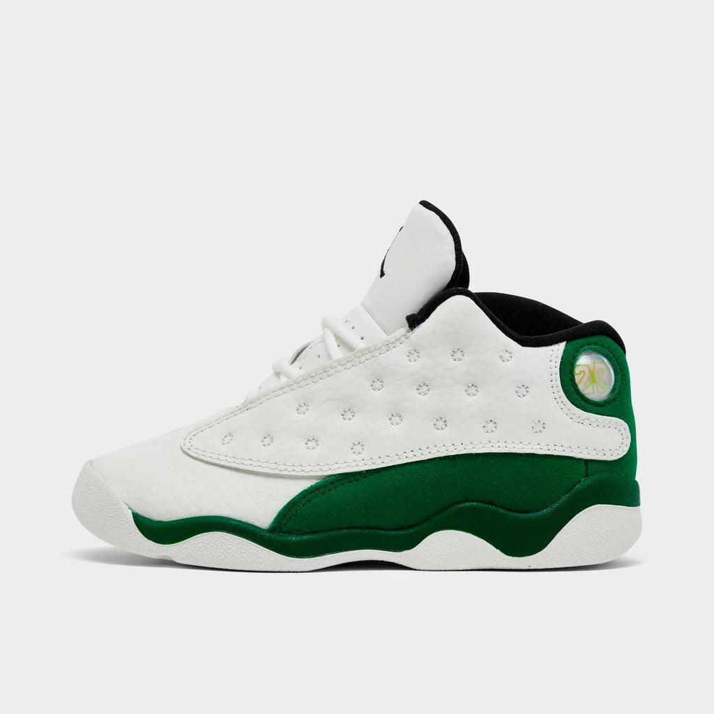 [HQ0781-103] TODDLERS AIR JORDAN RETRO 13 'SAIL PINE GREEN'