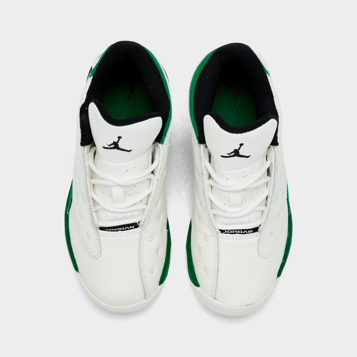 [HQ0781-103] TODDLERS AIR JORDAN RETRO 13 'SAIL PINE GREEN'