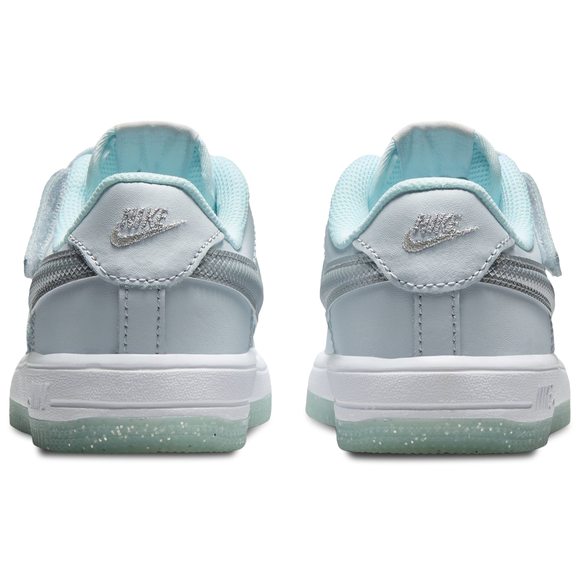[HQ3251-043] PRESCHOOL NIKE AIR FORCE 1 LOW EASYON 'PURE PLATINUM GLACIER BLUE'