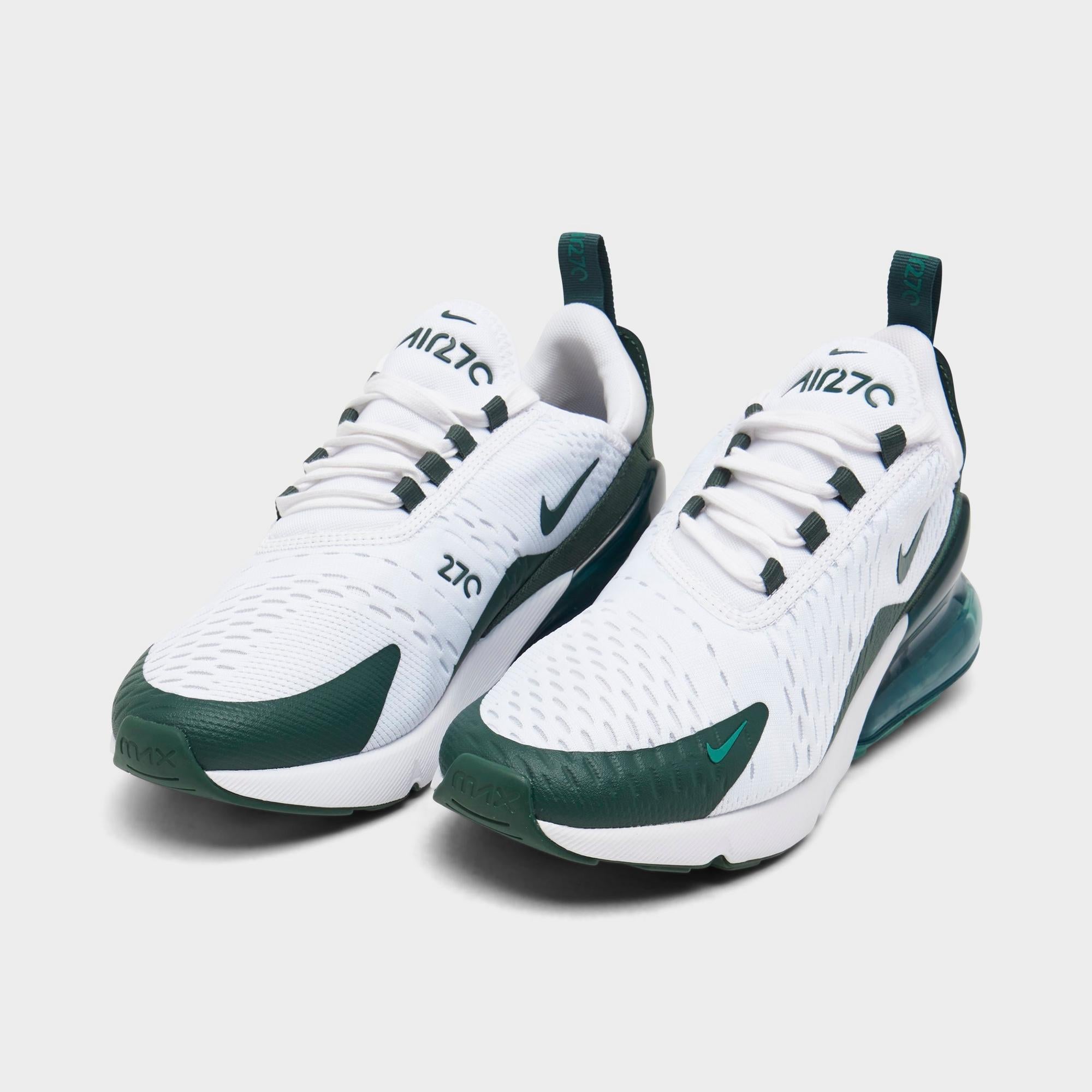 [HQ3421-100] WOMENS NIKE AIR MAX 270 'WHITE VINTAGE GREEN'