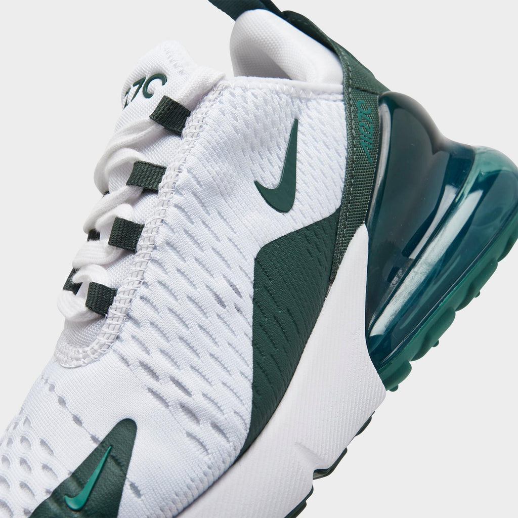 [HQ3421-100] WOMENS NIKE AIR MAX 270 'WHITE VINTAGE GREEN'