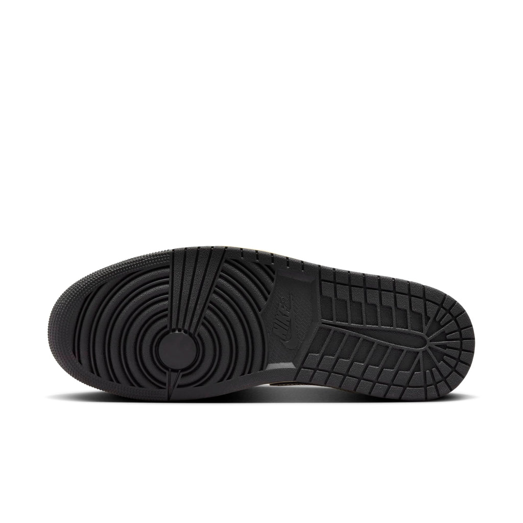 [HQ3437-101] Mens Air Jordan RETRO 1 LOW SE 'COCONUT MILK BLACK MUSLIN'