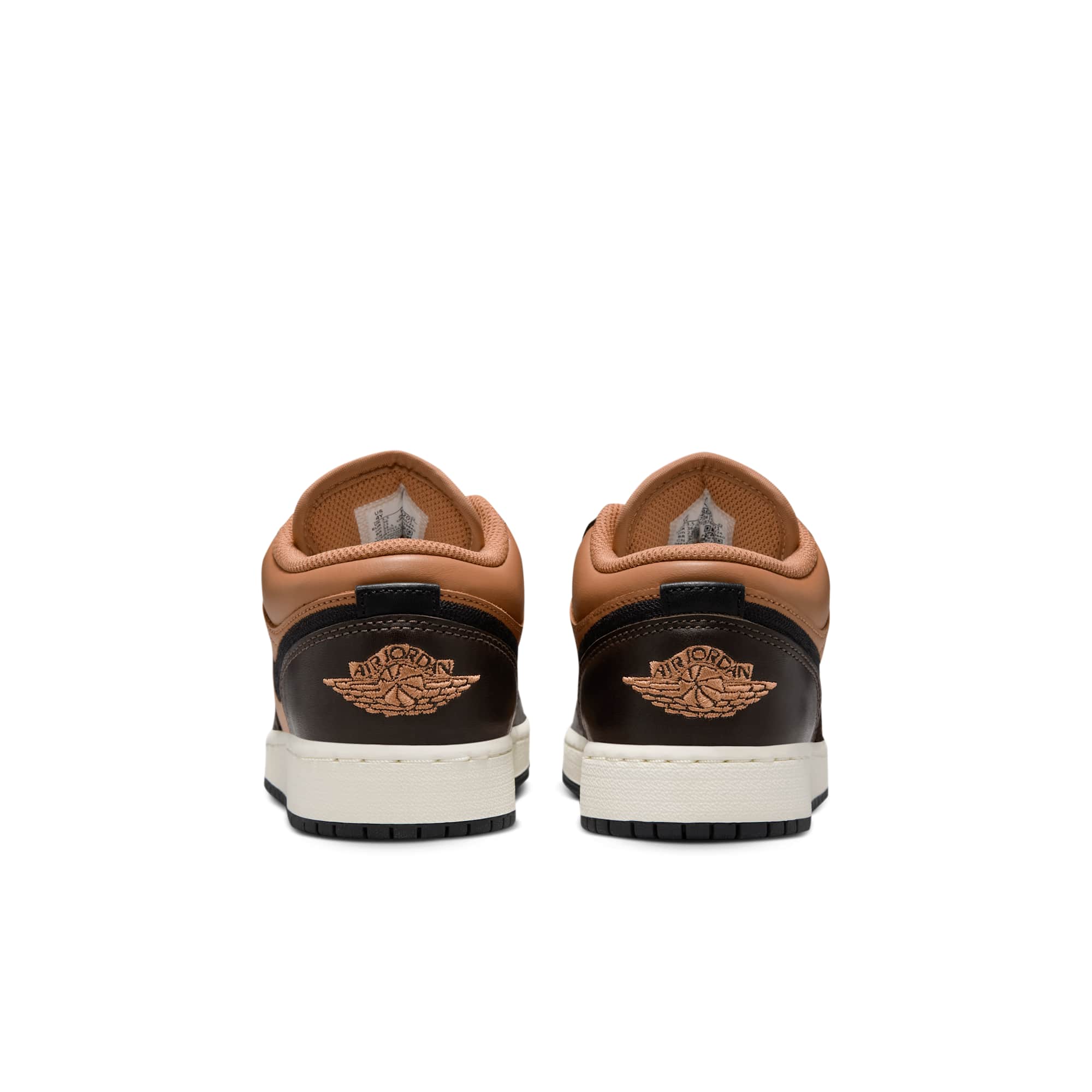 [HQ3604-201] GRADE SCHOOL AIR JORDAN RETRO 1 LOW SE 'FLAX BAROQUE BROWN' (GS)