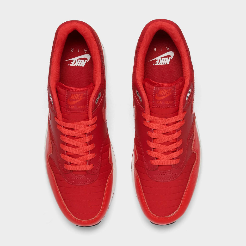 [HQ3607-687] MENS NIKE AIR MAX 1 'GYM RED CRIMSON'
