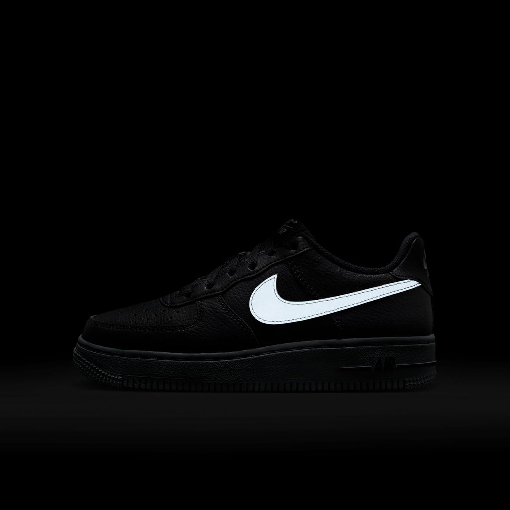 [HQ3807-001] GRADE SCHOOL NIKE AIR FORCE 1 LOW 'BLACK WOLF GREY' (GS)
