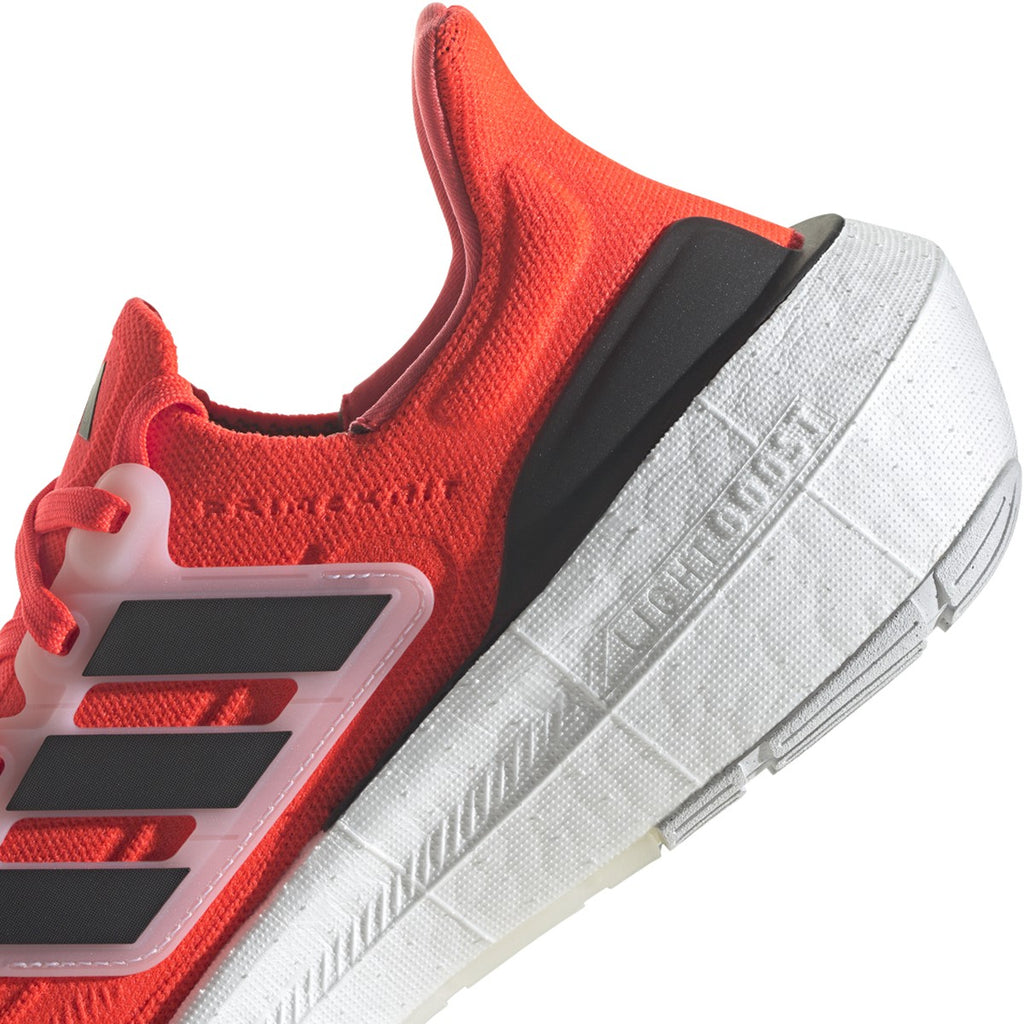 [HQ6341] Mens Adidas ULTRABOOST LIGHT 'SOLAR RED BLACK'