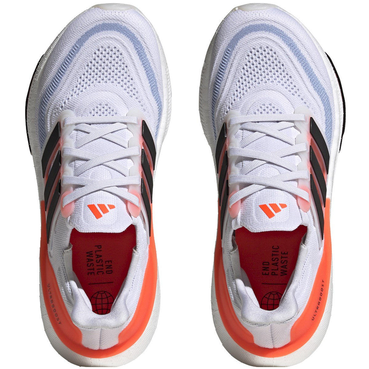 [HQ6353] Womens Adidas ULTRABOOST LIGHT 'WHITE SOLAR RED'