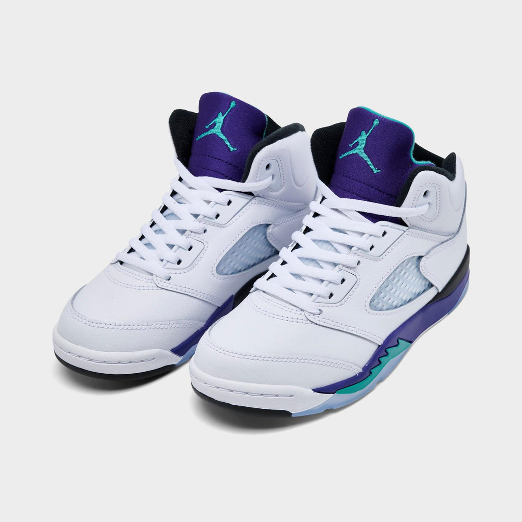 [HQ7979-100] PRESCHOOL AIR JORDAN RETRO 5 'GRAPE (2025) (PS)'