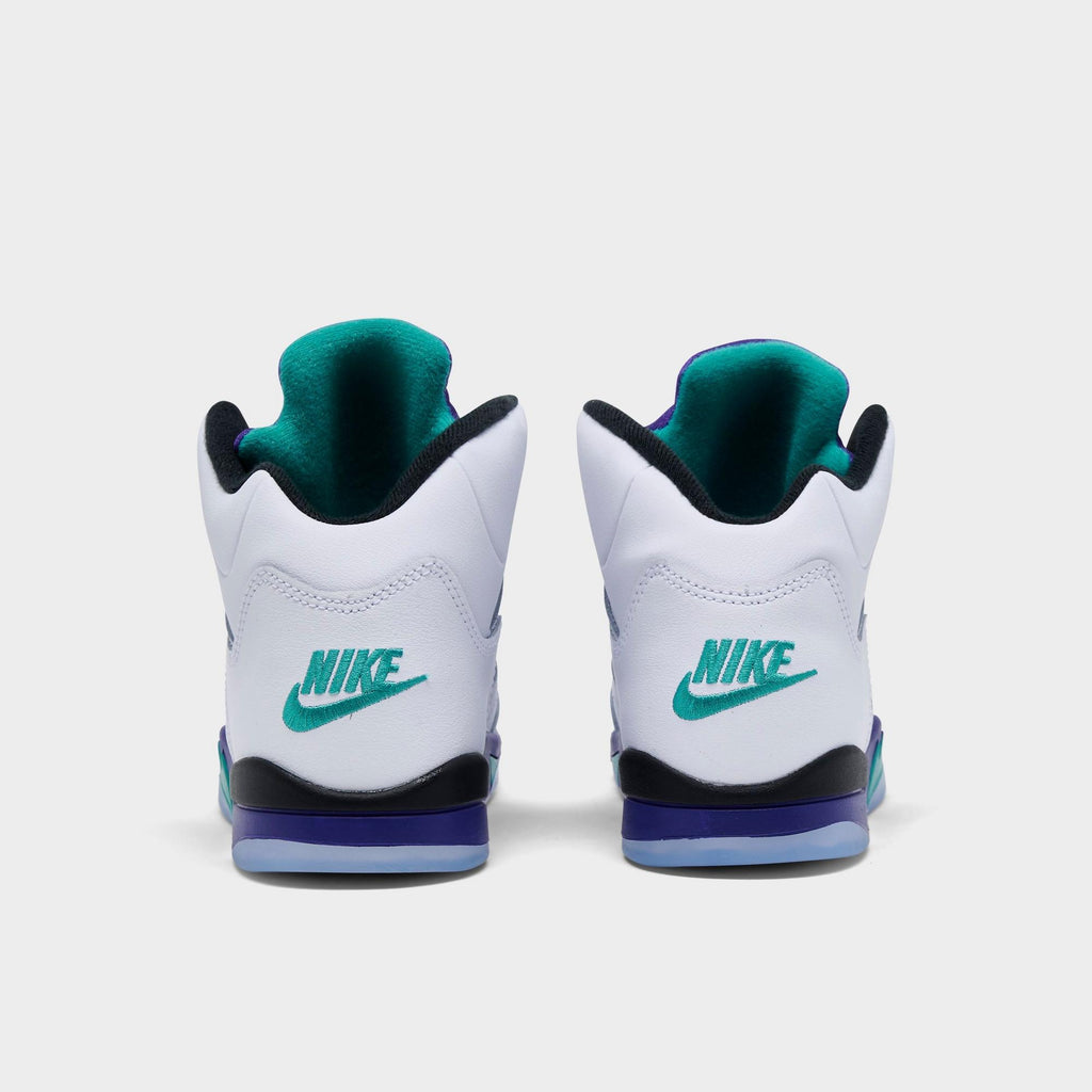 [HQ7979-100] PRESCHOOL AIR JORDAN RETRO 5 'GRAPE (2025) (PS)'