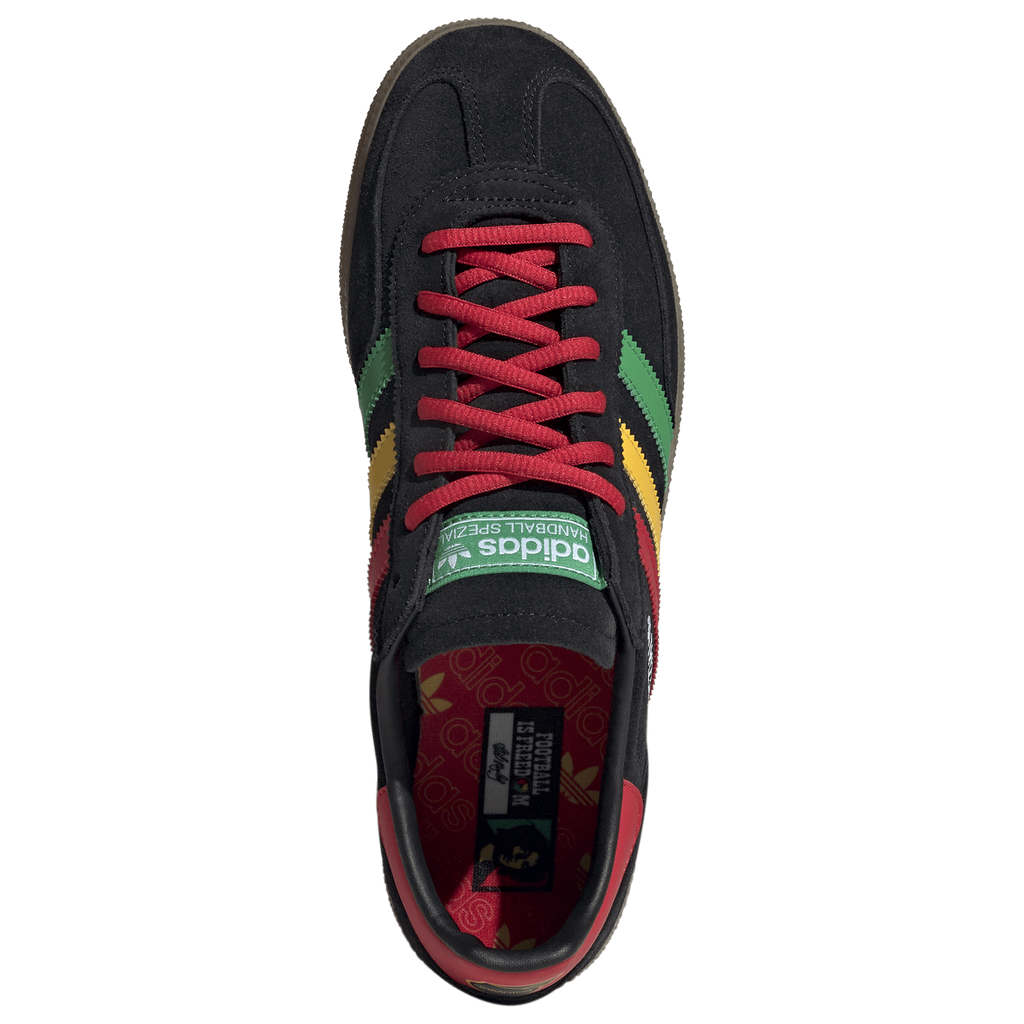 [HQ9437] MENS ADIDAS HANDBALL SPEZIAL 'BOB MARLEY FOOTBALL IS FREEDOM'